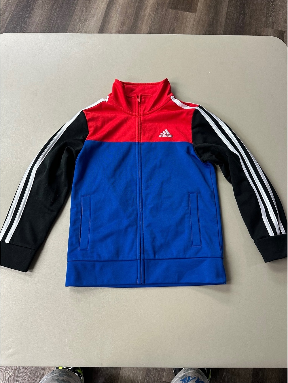 Adidas Kids' Colorblock Track Jacket Size 6